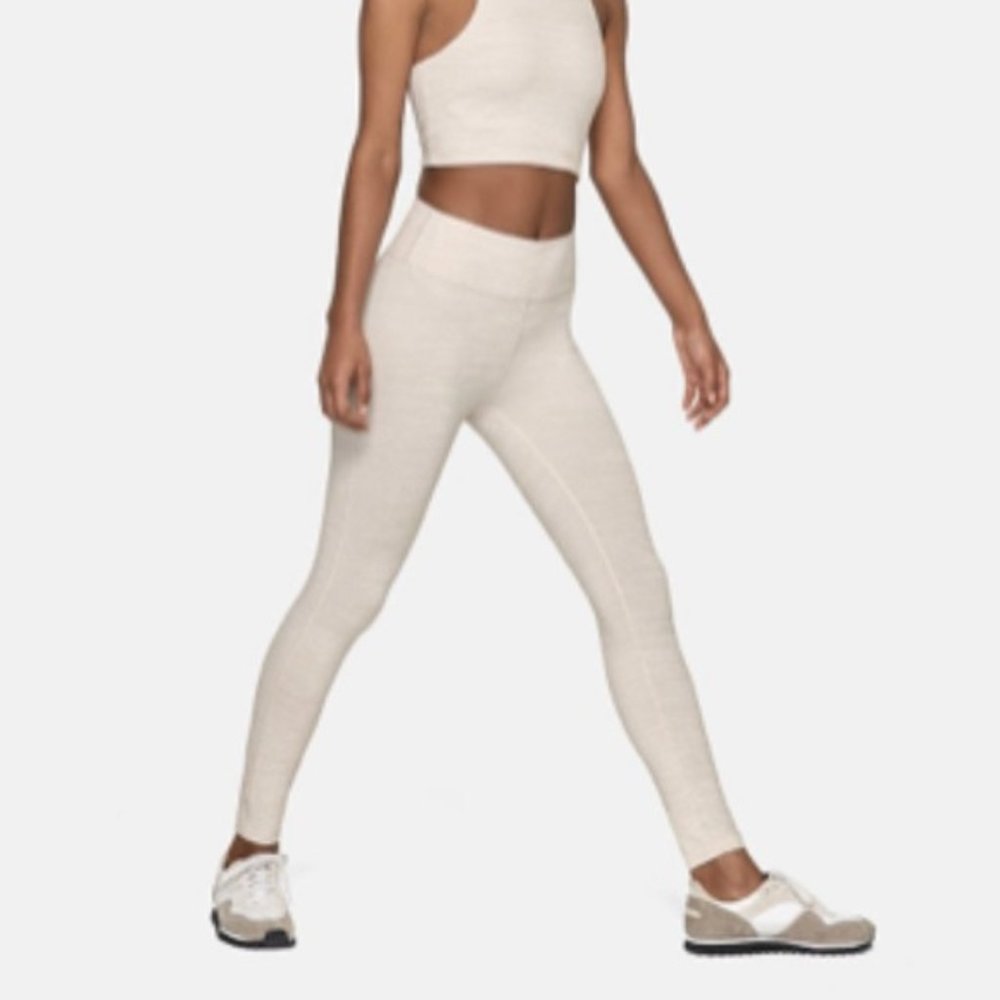 Outdoor Voices TechSweat Flex Legging: White Sand